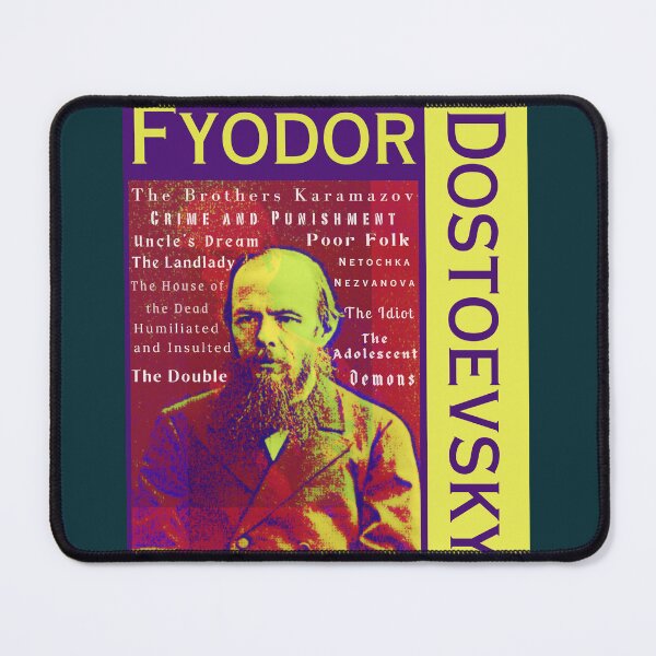 Item preview, Fyodor Dostoyevsky portrait designed and sold by artbleed.