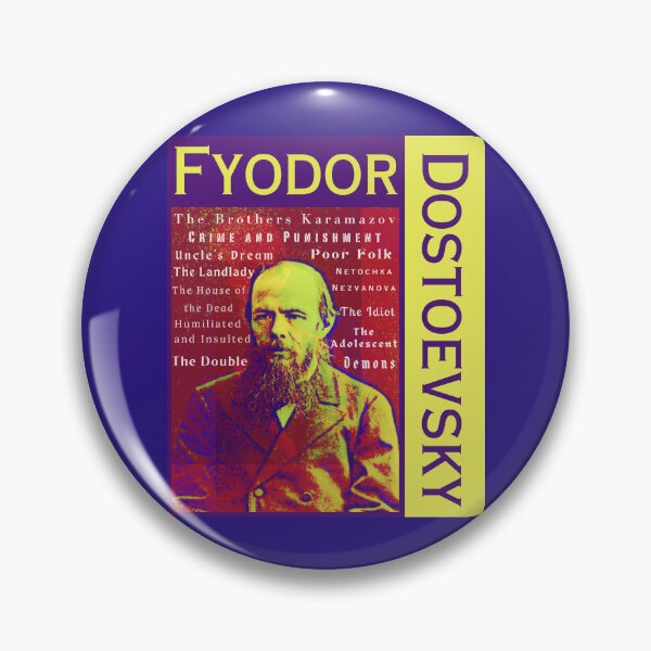 Item preview, Fyodor Dostoyevsky portrait designed and sold by artbleed.