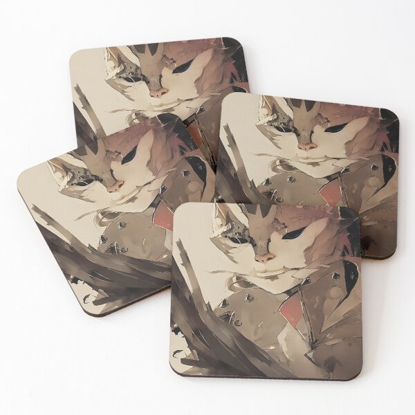 Item preview, Art series based on japanese mythology creatures #3 Bakeneko designed and sold by NabyryusArt.