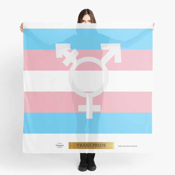 Trans-Pride LGBT Pride Flag Scarf