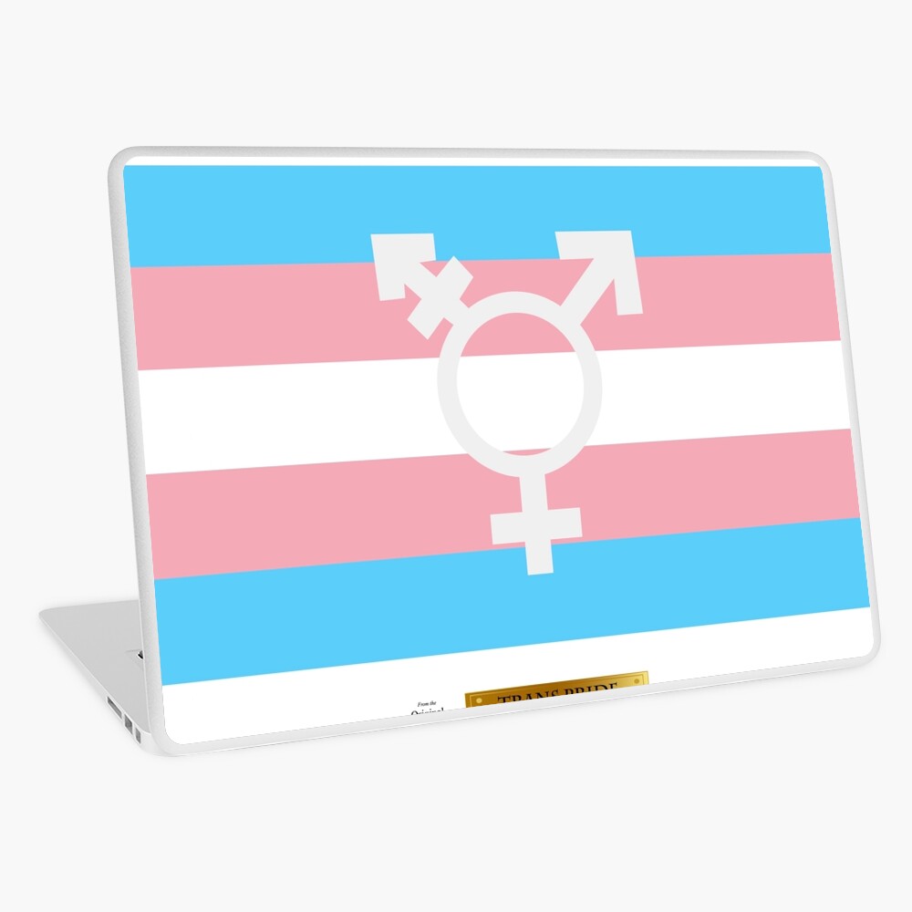 Item preview, Laptop Skin designed and sold by LGBT-Pride-Flag.