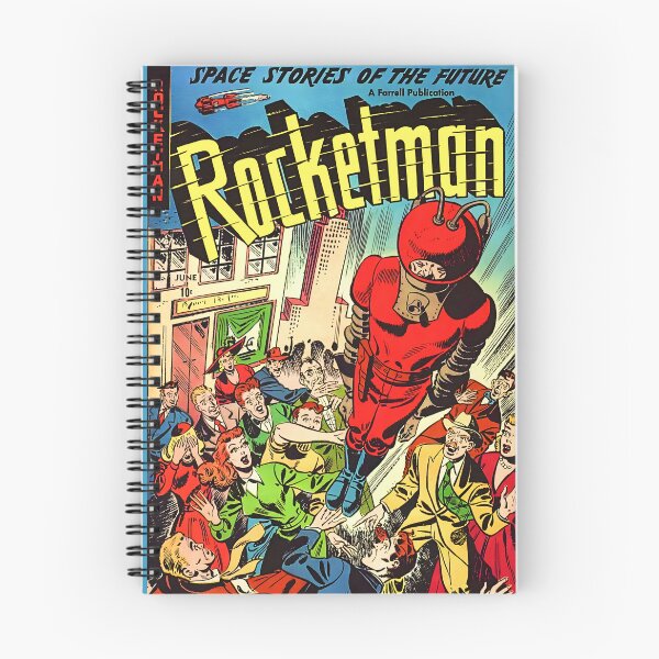 Item preview, Rocket Man # 1 Jun 10, 1952 designed and sold by ArchimedesPrime.