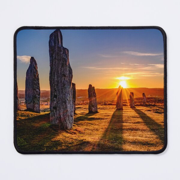 Item preview, Callanish (Calanais) Standing Stones, Isle of Lewis (Leodhas) at Sunrise designed and sold by Dave Currie.
