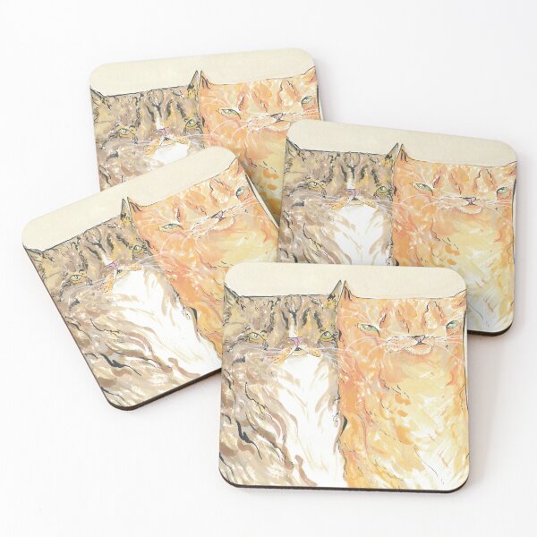 Item preview, Tabby Cat Pair designed and sold by kyleschuler.