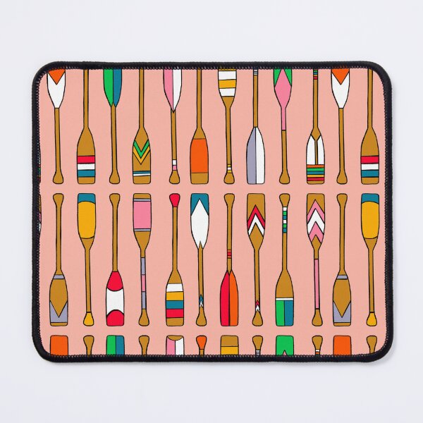 Item preview, Painted paddles on salmon  designed and sold by Quick Brown Fox Canada.