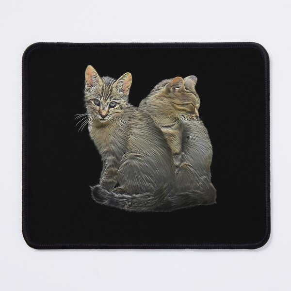 Item preview, cat couple designed and sold by harietteh.