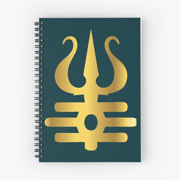 Item preview, Lord shiva golden trishul designer artwork designed and sold by maiamiJonhson.