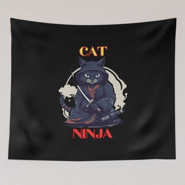 Item preview, Cat Ninja designed and sold by Jerseysrd.
