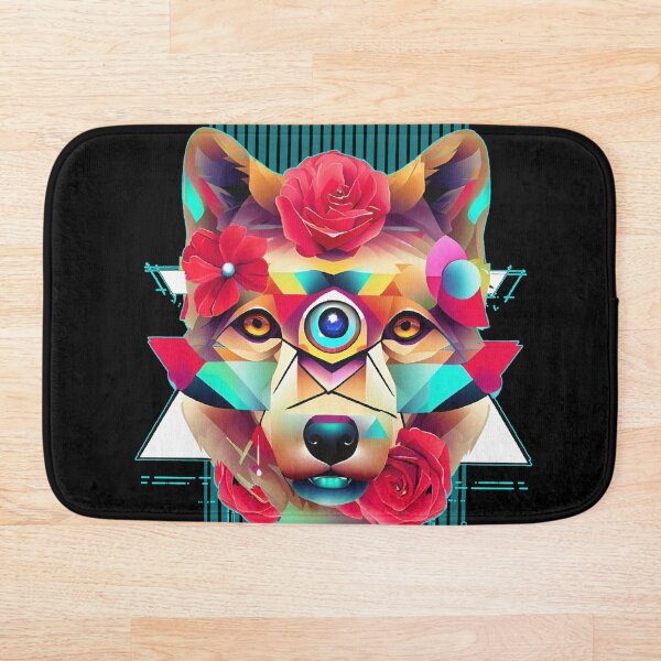 Artikelvorschau, Wolf mit Blumenmädchen entworfen und verkauft von Dodern.