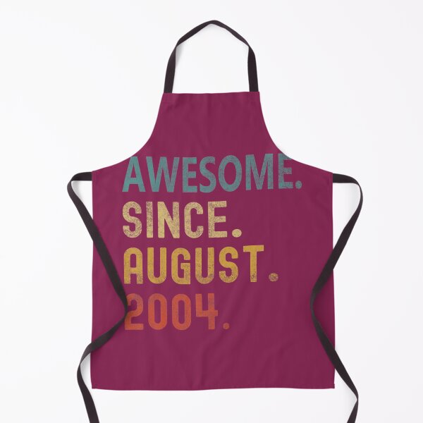 Item preview, 18 Years Old Awesome Since August 2004 18th Birthday DM96600 designed and sold by luaotxypg15.