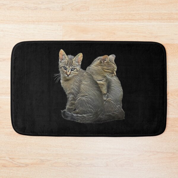 Item preview, cat couple designed and sold by harietteh.