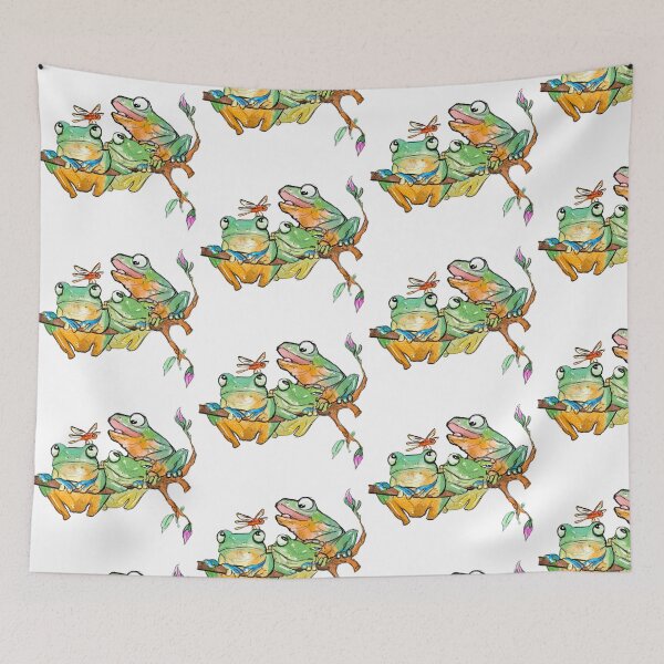 Item preview, Frog Friends and the DragonFly designed and sold by MellowMoths.