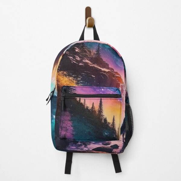 Item preview, Happiness Is Hiking With My Dog In A Dreamy Space designed and sold by IrisDesign20.