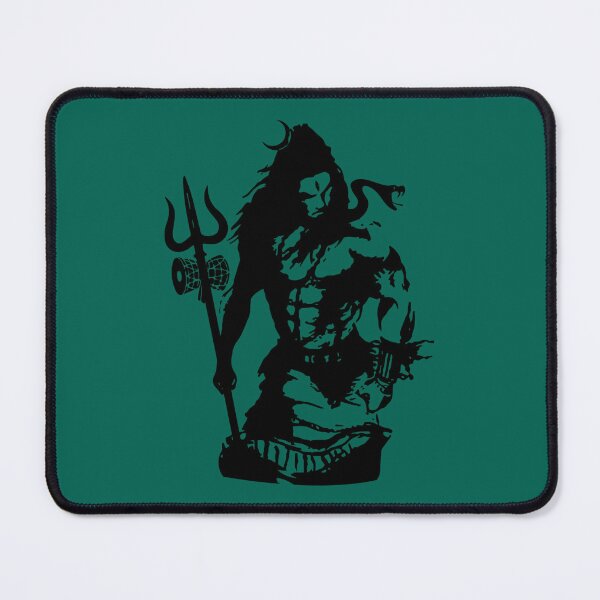 Item preview, Lord Shiva Art Angry Trishul Maha Shivratri Hinduism designed and sold by maiamiJonhson.