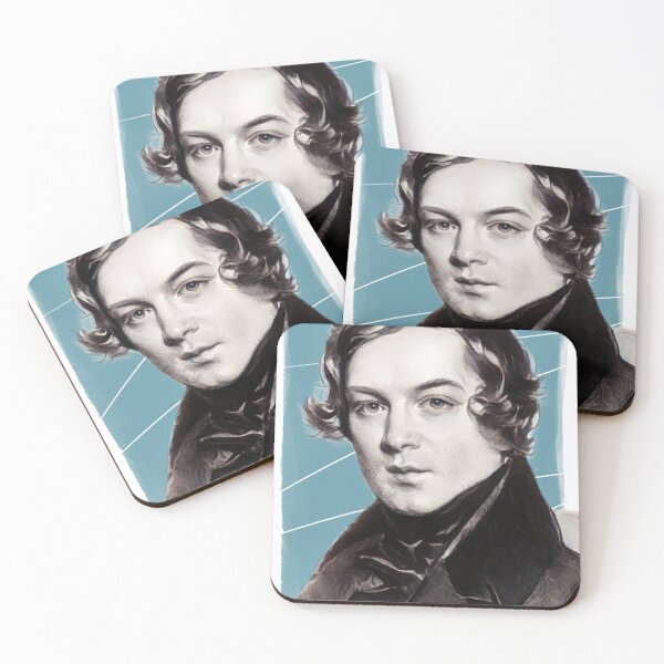 Item preview, German Composer Robert Schumann illustration  designed and sold by Litstoy.