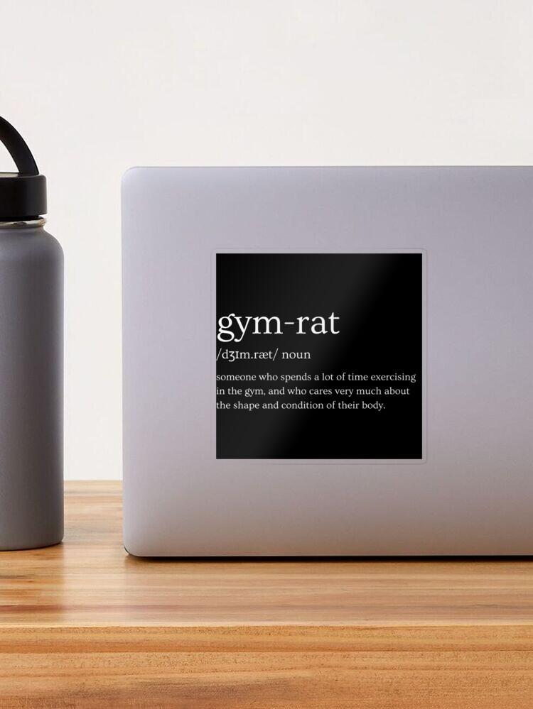 What is the meaning of what does this mean?? gym rat? - Question about  English (US)