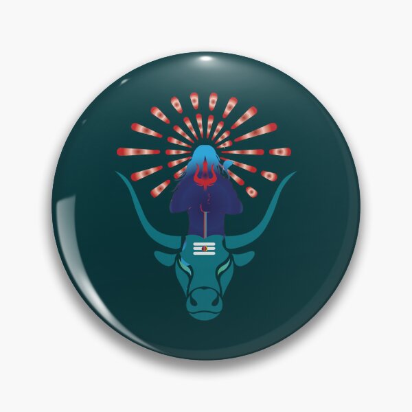 Item preview, lord shiva with his bull and trishul  designed and sold by maiamiJonhson.