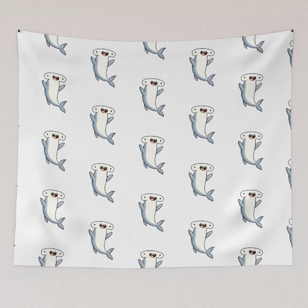 Item preview, Kawaii Hammerhead Shark designed and sold by kawaiilife.
