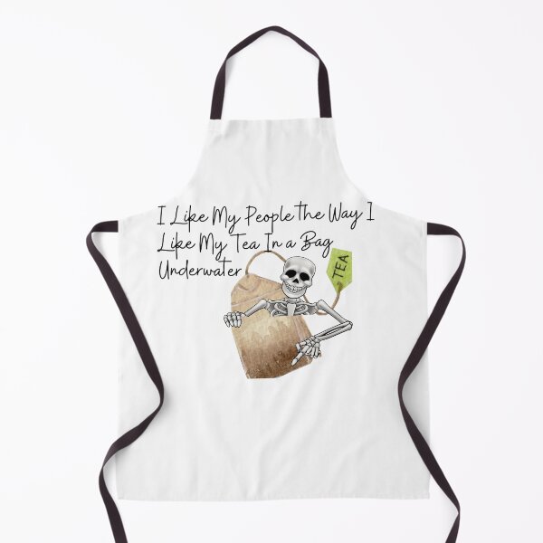 Item preview, I Like My People the Way I Like My Tea In a Bag Underwater , Skeleton Hand Shirt, Funny Halloween , Spooky , Funny Skeleton designed and sold by unique things.