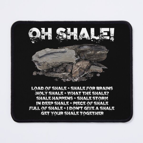 Item preview, Oh Shale! White Type designed and sold by Karen Wood.