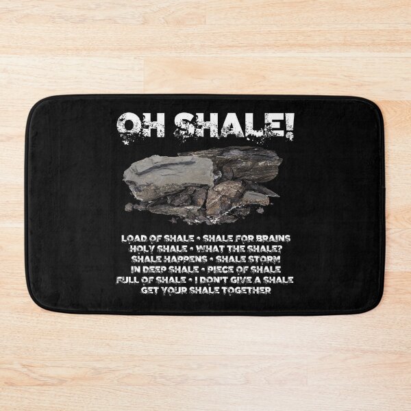 Item preview, Oh Shale! White Type designed and sold by Karen Wood.