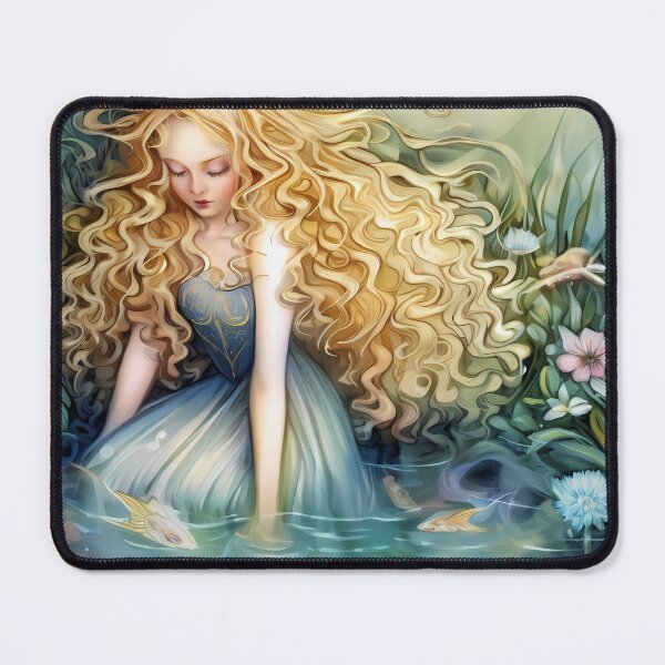 Item preview, Celtic fairy Gwragged Annwn, maiden of the lake 2 designed and sold by Náiade's Room.