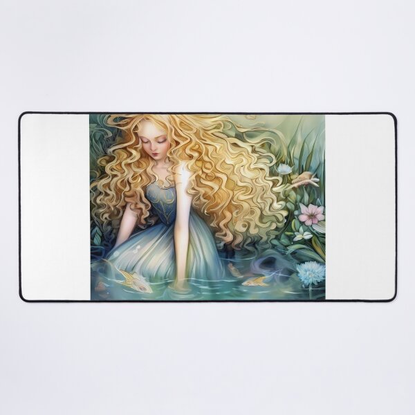 Item preview, Celtic fairy Gwragged Annwn, maiden of the lake 2 designed and sold by Náiade's Room.