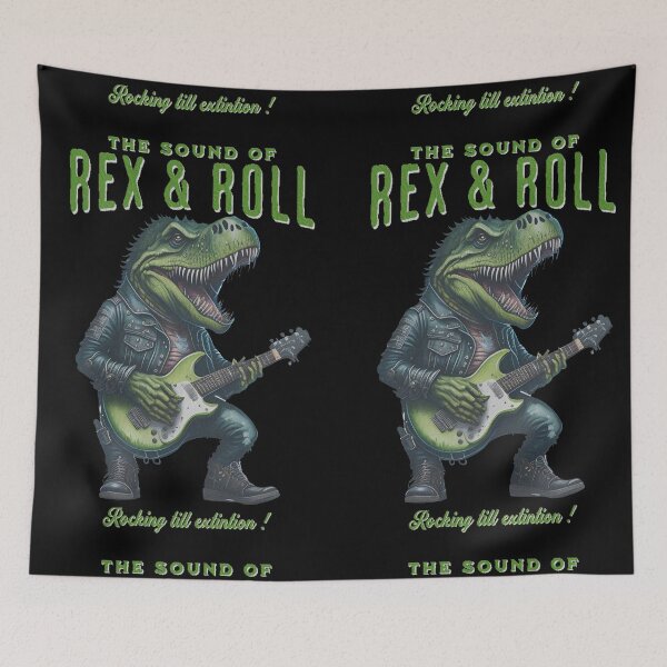 Item preview, The sound of Rex & Roll: Rocking till extintion designed and sold by The Animal Stuff.