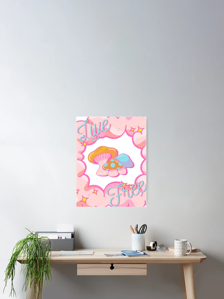 Thumbnail 2 of 3, Poster, Live Free designed and sold by ReeReeDesigns.