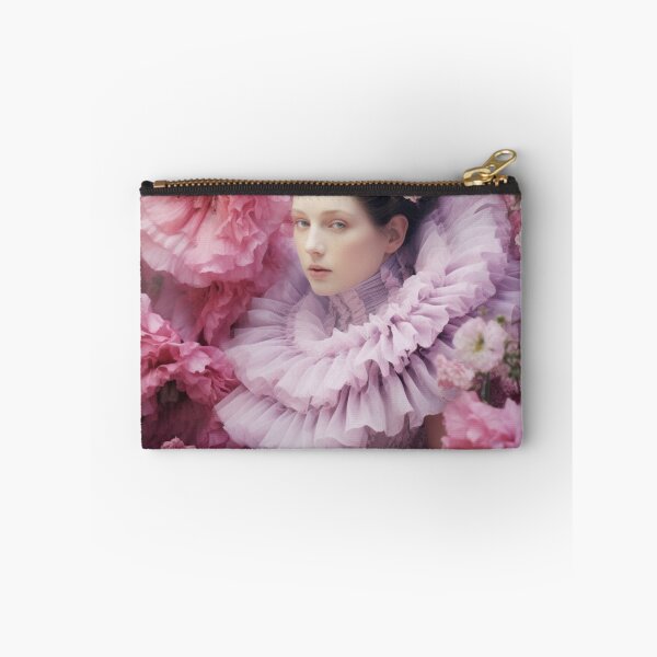 Item preview, Lady Hollyhock - June 23 Birthday Bloom designed and sold by ZenEverAI.