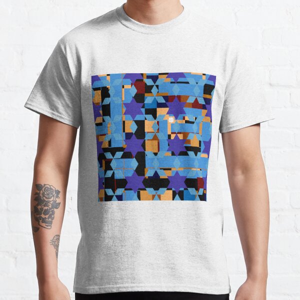 pattern, design, tracery, weave Classic T-Shirt