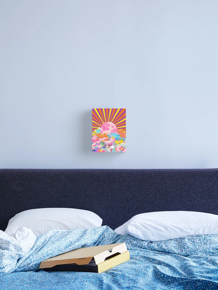 Thumbnail 2 of 3, Canvas Print, Groovy Sunset designed and sold by ReeReeDesigns.