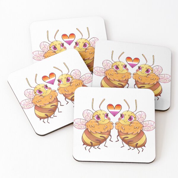 Item preview, Les-bee-an pride  designed and sold by GardenBuggs.