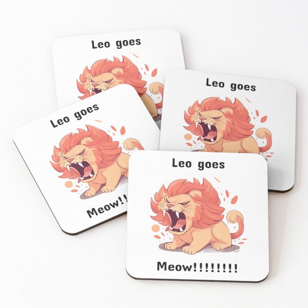 Item preview, Leo goes Meow designed and sold by luxlasors543.