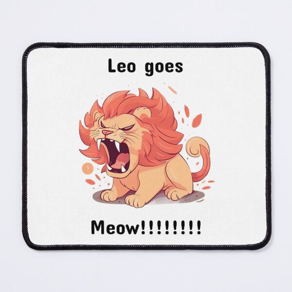Item preview, Leo goes Meow designed and sold by luxlasors543.