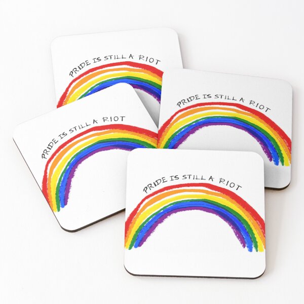 Item preview, Pride is still a riot - hand drawn rainbow designed and sold by cu-b3.