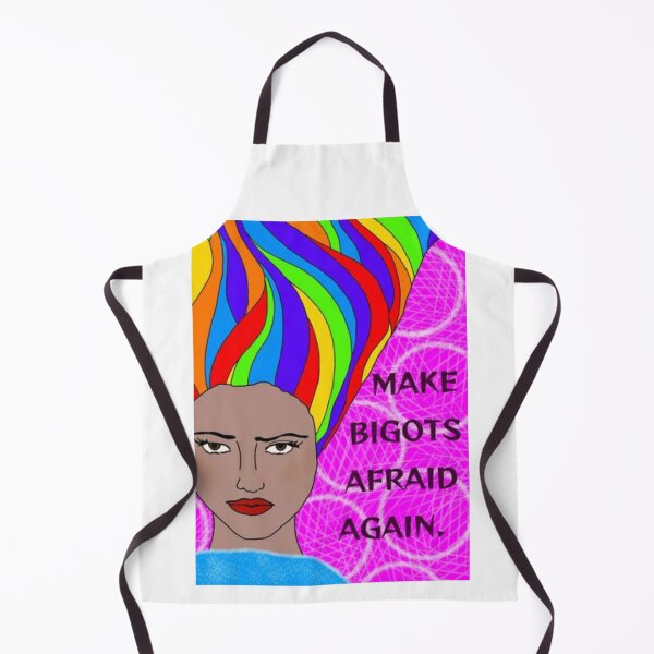 Item preview, Radical Feminist Humanist Quote - Make Bigots Afraid Again designed and sold by LethalPixieDust.