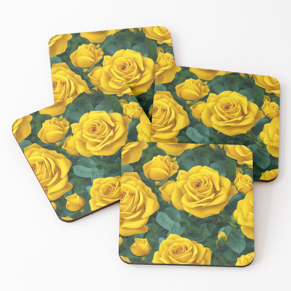 Item preview, Coasters (Set of 4) designed and sold by CheesyTees.