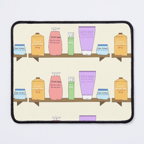 Item preview, Skincare Shelf - Single Shelf Version designed and sold by peachesandfizz.