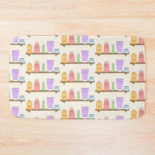 Item preview, Skincare Shelf - Single Shelf Version designed and sold by peachesandfizz.