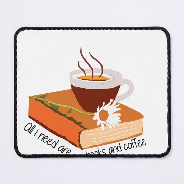 Item preview, all i need are books and coffee designed and sold by spaceopy.