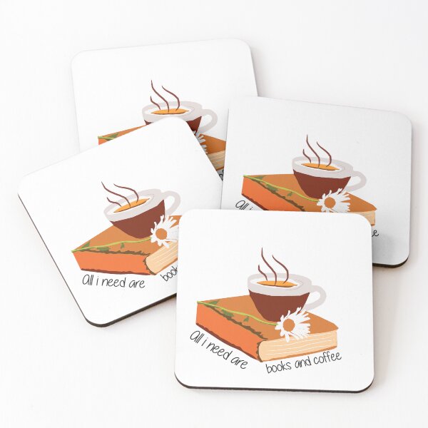 Item preview, all i need are books and coffee designed and sold by spaceopy.