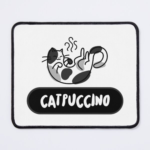 Item preview, Funny and Cute Catpuccino Kitten Coffee designed and sold by motivationalsw.