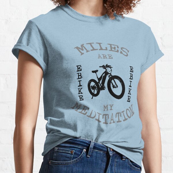 My Meditation eBike T-shirt Classic T-Shirt