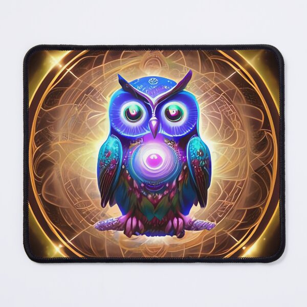 Item preview, Cosmic Owl designed and sold by WaxOnGlass.