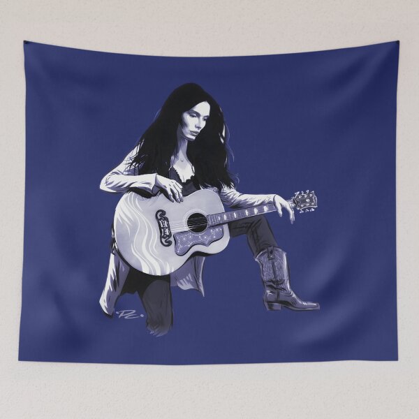Item preview, Emmylou Harris - An illustration by Paul Cemmick Classic 		 designed and sold by bfbciniza86.