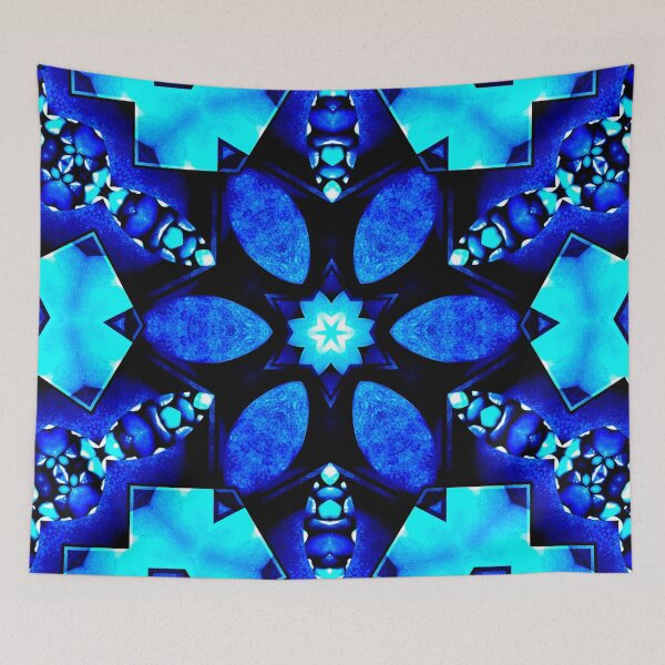 Item preview, Stunning jewellery stone assortment painting with unique shades of blue - ideal gift idea for jewelry blue stone lovers. designed and sold by Ralek.