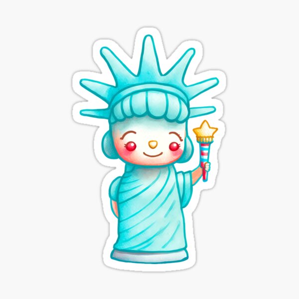 Artikel-Vorschau von Ich liebe New York, Lady Liberty Kids Patriotischer Spaß, designt und verkauft von CLOUDREST.
