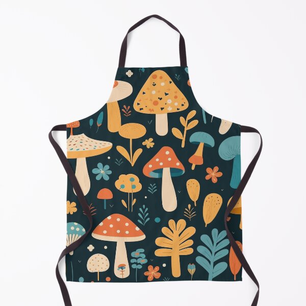 Item preview, Lovely Mushrooms Pattern designed and sold by Amir Faysal.