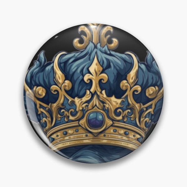 Item preview, The Blue Gold Crown designed and sold by No-No-Name.